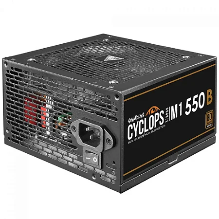 Fonte Gamdias Cyclops, 550w, 80 Plus Bronze