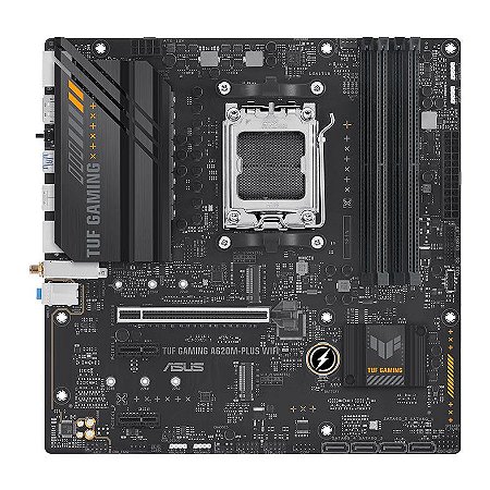 Placa Mae Asus TUF Gaming A620M-Plus WIFI, DDR5, Socket AMD AM5, M-ATX, Chipset AMD A620, TUF-GAMING-A620M-PLUS-WIFI