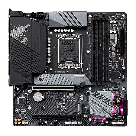 Placa Mae Gigabyte B760M Aorus Elite, DDR5, Socket LGA 1700, M-ATX, Chipset Intel B760, B760M-AORUS-ELITE