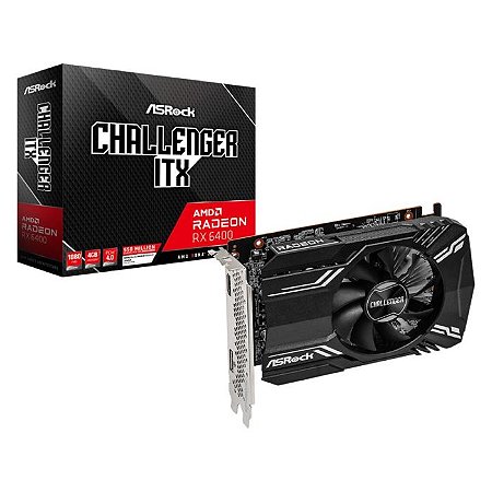 Placa de Video AsRock RX 6400 4GB GDDR6