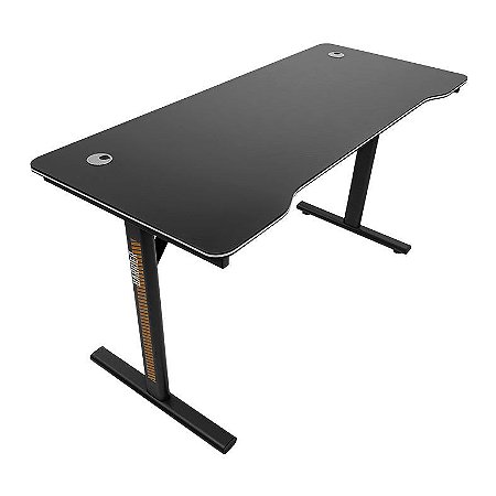 Mesa Gamer TGT Barrier, 140cm, Preto, TGT-BRR-BK01