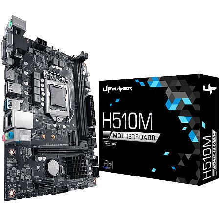Placa Mae UP Gamer H510M, Intel LGA 1200, m-ATX, DDR4, M.2 NVMe, UP-H510MDR4
