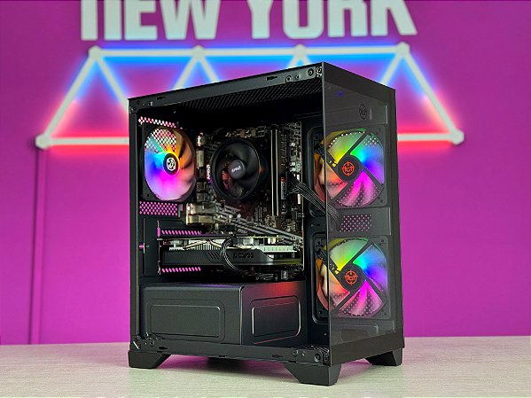 Pc gamer Ryzen 5 3500x, RX 570 8gb, SSD 240gb, 16gb ram DDR4