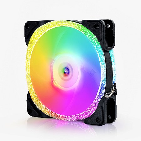 FAN ROUND5 CRYSTAL FORWARD PWM ARGB 120MM BLACK BOX