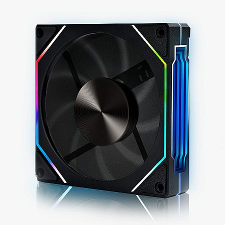 FAN ROUND5 NORDWIND REVERSE PWM ARGB 120MM BLACK BOX