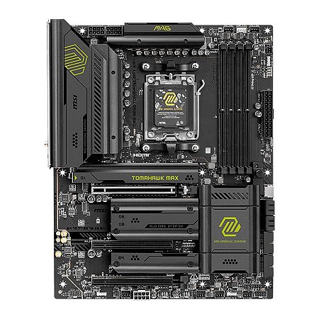 Placa Mae MSI MAG B850 Tomahawk Max WiFi, DDR5, Socket AMD AM5, ATX, Chipset AMD B850, MAG-B850-TOMAHAWK-MAX-WIFI