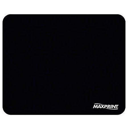Mouse Pad Maxprint Padrão 22 x 18cm 60357-9 - Preto