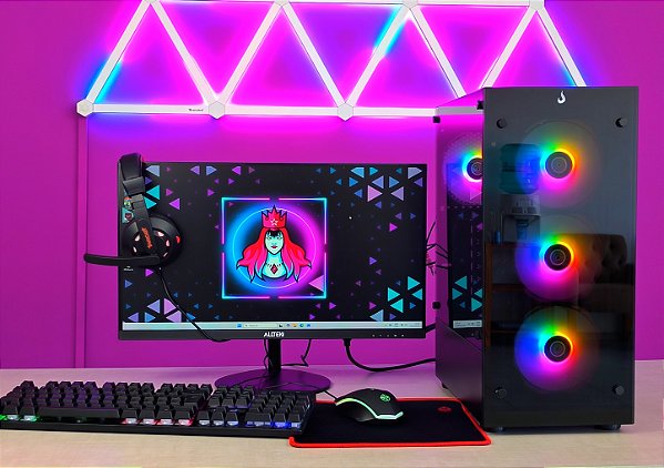 Pc completo Ryzen 5 5600gt + Monitor 100hz + Periféricos