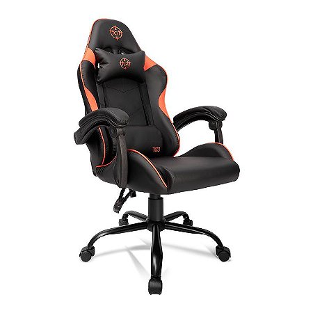 Cadeira Gamer TGT Heron TC3, Preto e Vermelho, TGT-HRTC3-BLRD