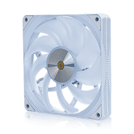 Fan Gamer Round5 Siroco Forward High Performance 120mm Pwm Branco