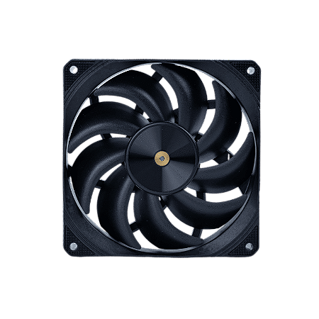 Fan Gamer Round5 Siroco Forward Preto High Perf. 120mm Pwm Preto