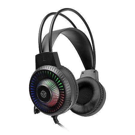 Headset Gamer TGT Supernova V4, Rainbow, Som Stereo, Drivers 40mm, Preto, TGT-SUP-04