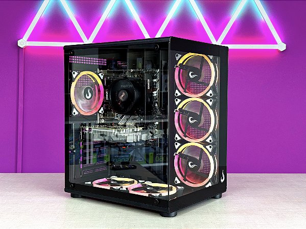 Pc gamer Ryzen 5 5500 + 16GB Ram DDR4 + RTX 3050 6GB + SSD 480GB