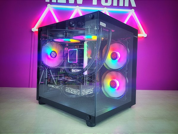 Pc gamer Ryzen 7 5700x + NVME 500gb + RTX 5060 8gb + 16gb ram RGB