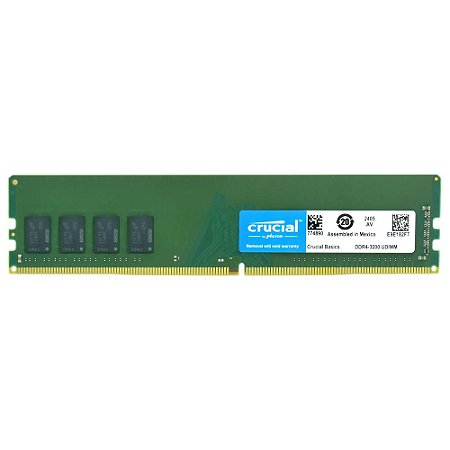 MEMORIA 8GB DDR4 2400MHZ CRUCIAL - DESKTOP