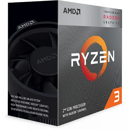 Processador AMD Ryzen 3 3100, Cache 18MB, 3.9Ghz, AM4 - 100-100000284BOX