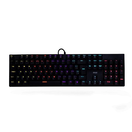 Teclado Mecânico Dazz Orion Essential Switch YH Blue RGB Preto