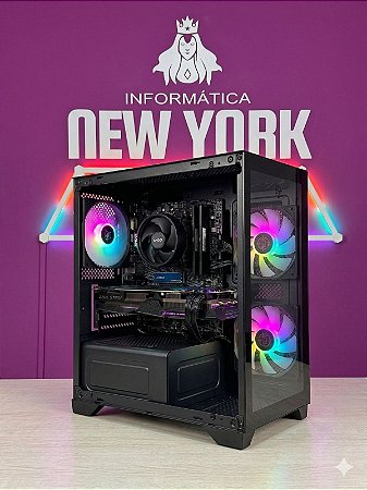 Pc gamer Ryzen 5 5500 + 16GB Ram + GTX 1060 6GB 4GB + SSD 1TB