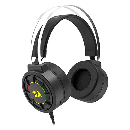 HEADSET GAMER REDRAGON GRENDEL RGB PRETO USB H314-RGB