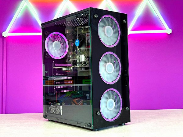 Pc Gamer Intel i3 9ª + 16GB Ram + RX 550 4GB + SSD 240GB