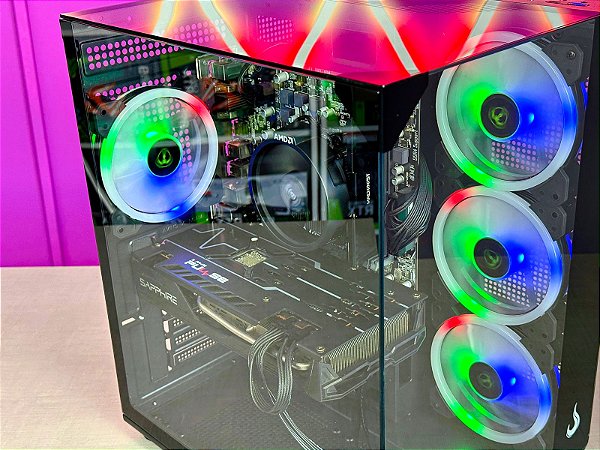 PC Gamer Ryzen 5 2600 + RX 5700XT 8GB + 8GB Ram + SSD 240GB