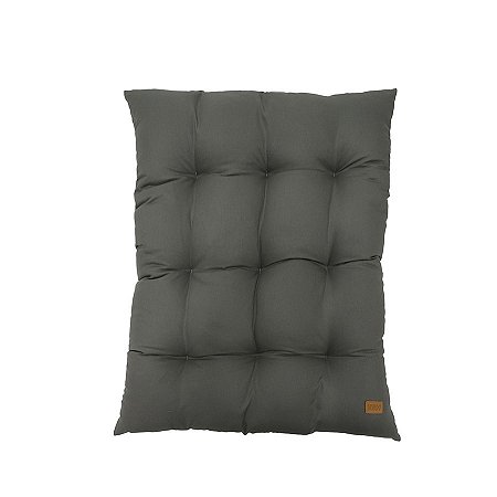Almofada Gomo Sarja Lisa | Cinza