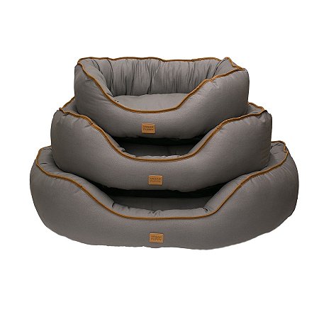 Cama Oval Sarja Lisa | Cinza
