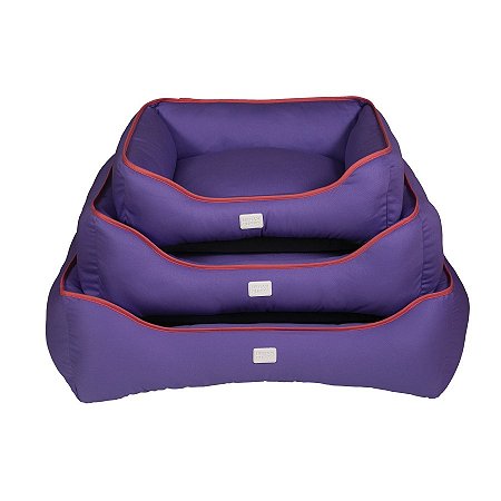 Cama Retangular Comfort Sarja Lisa | Lilás