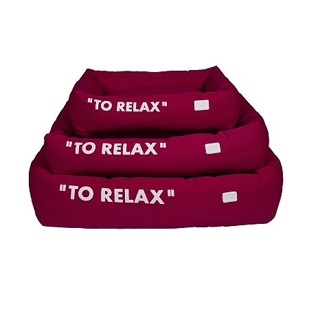 Cama Retangular Microfibra Basic To Relax | Pink