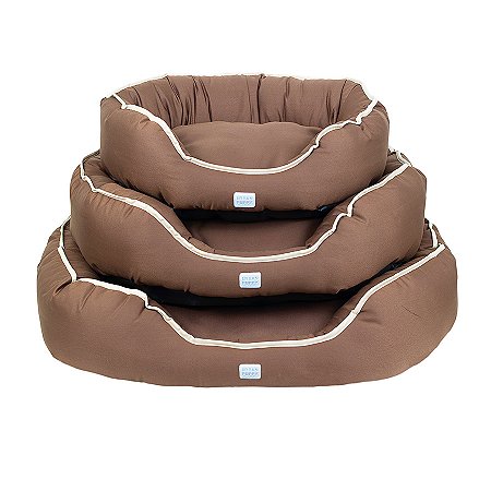 Cama Oval Sarja Lisa | Marrom