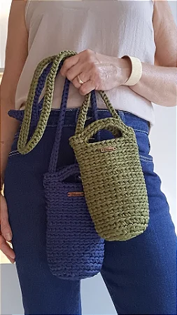 Bolsa Brisa - Azul Marinho/Verde Musgo