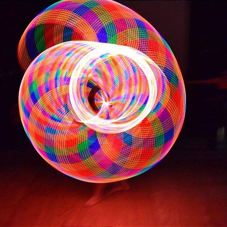 Performance de Bambolê de LED