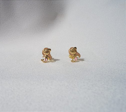 Brinco de Sereia Folheado em Ouro 18k