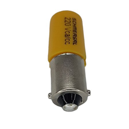 Sinalizador Led Amarelo 24-220v Ba9s S1ls/14 Schmersal