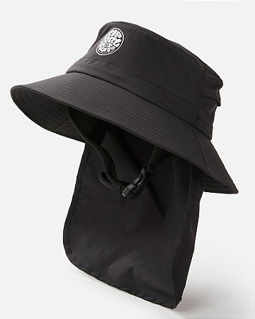 Chapéu Rip Curl Surf Series Bucket Hat - Black