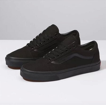 Tênis Vans Old Skool Black/Black - Espaço Surf Curitiba