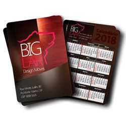 CALENDÁRIO DE BOLSO      500 unidades