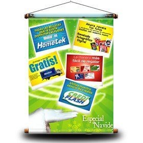 BANNER LONA E BASTÃO     Vários tamanhos