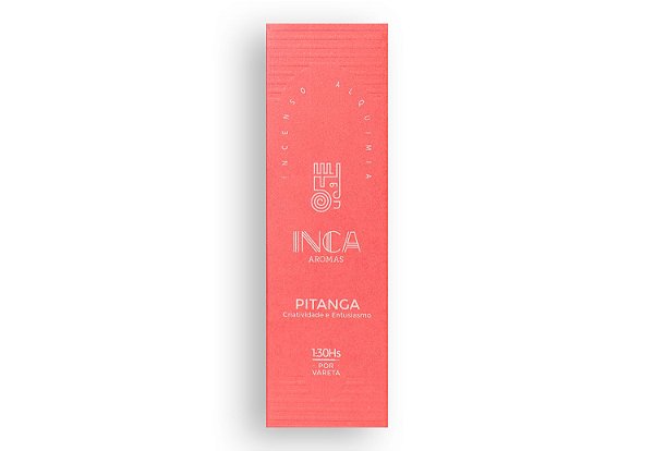 INCENSO INCA - PITANGA - Caixa com 4 Varetas