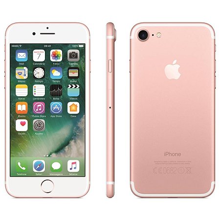 iPhone 7 Apple 32GB 4G 4,7" Retina - Câm. 12MP + Selfie 7MP iOS 10 Proc. Chip A10