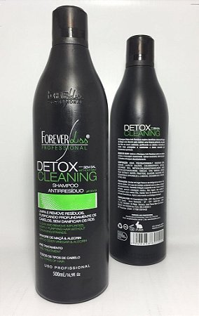 Shampoo Detox Cleaning Antirresíduo Forever Liss 500ml