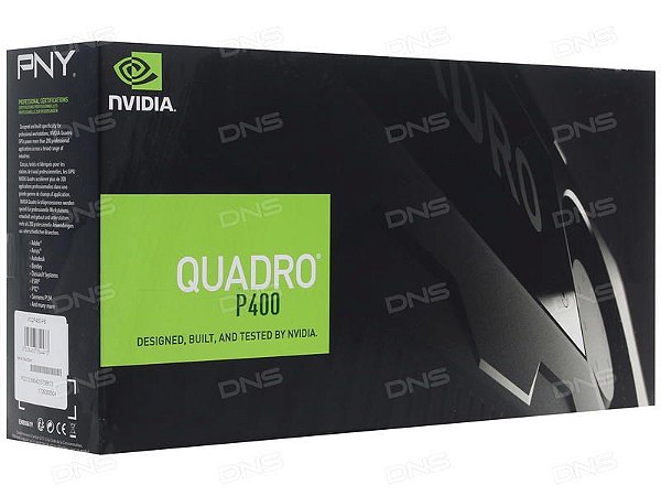 PLACA DE VÍDEO QUADRO P400 2GB DDR5 64BITS PNY