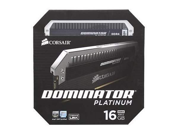 MEMÓRIA 2X8GB DDR4 2666MHZ CORSAIR DOMINATOR PLATINUM
