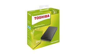 HD EXTERNO TOSHIBA 3TB USB 3.0 - PORTÁTIL