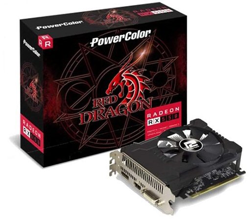 PLACA DE VÍDEO POWERCOLOR RADEON RX 550 