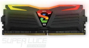 MEMÓRIA 16GB DDR4 2400MHZ GEIL SUPER LUCE RGB