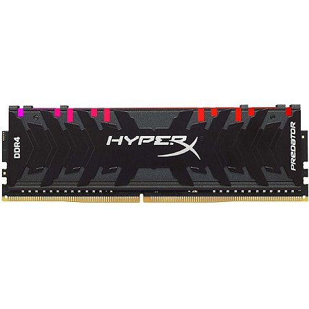 MEMÓRIA DDR4 KINGSTON HYPERX PREDATOR RGB, 16GB 3200MHZ, HX432C16PB3A/16
