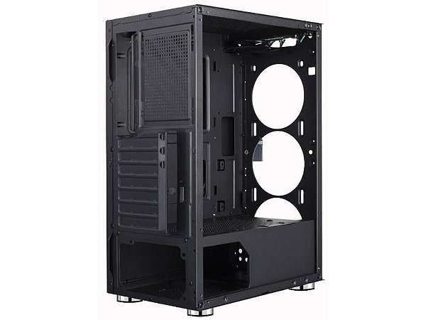 GABINETE DT3 SPORTS COLISEU PAINEL LATERAL ESQUERDO ACRILICO PRETO S