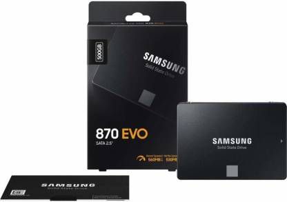 SSD  SAMSUNG 870 EVO 2,5 ”SATA 500GB - MZ-77E500