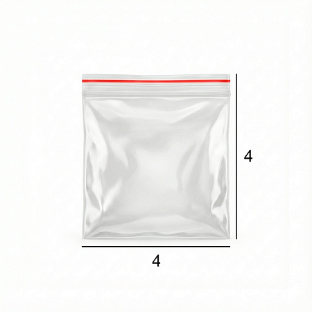 Saquinho Zip Lock 4 x 4 - N0